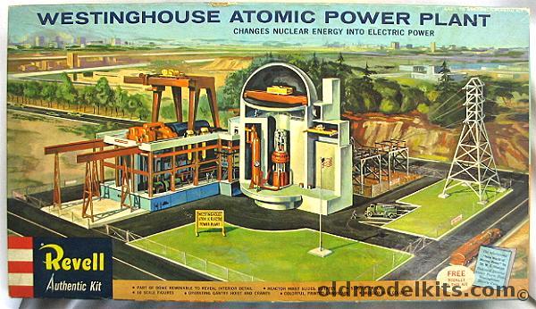 Revell 1/192 Westinghouse Atomic Power Plant 'S' Kit, H1550-695 plastic model kit